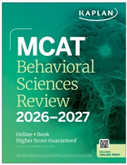 Buy MCAT Behavioral Sciences Review 2026-2027