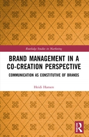 Buy Brand Management in a Co-Creation Perspective