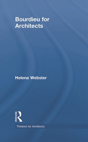 Buy Bourdieu for Architects