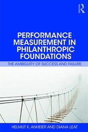 Buy Performance Measurement in Philanthropic Foundations