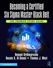 Buy Becoming a Certified Six Sigma Master Black Belt