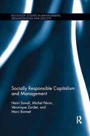 Buy Socially Responsible Capitalism and Management
