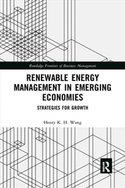 Buy Renewable Energy Management in Emerging Economies