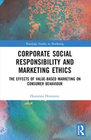 Buy Corporate Social Responsibility and Marketing Ethics