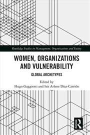 Buy Women, Organizations and Vulnerability