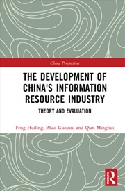 Buy The Development of China's Information Resource Industry