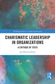Buy Charismatic Leadership in Organizations