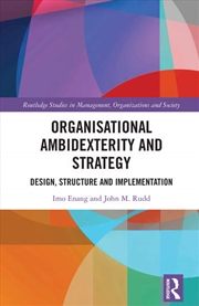 Buy Organisational Ambidexterity and Strategy