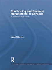 Buy The Pricing and Revenue Management of Services
