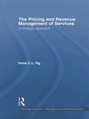Buy The Pricing and Revenue Management of Services