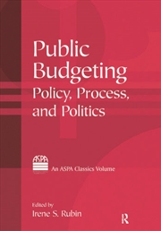 Buy Public Budgeting