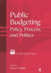 Buy Public Budgeting