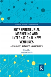 Buy Entrepreneurial Marketing and International New Ventures