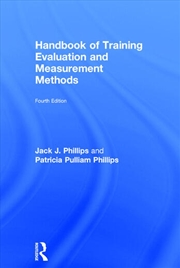 Buy Handbook of Training Evaluation and Measurement Methods