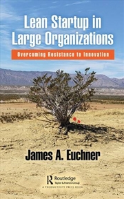 Buy Lean Startup in Large Organizations