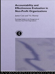 Buy Accountability and Effectiveness Evaluation in Nonprofit Organizations