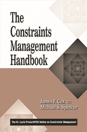 Buy The Constraints Management Handbook