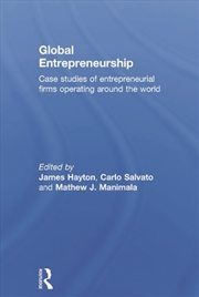 Buy Global Entrepreneurship