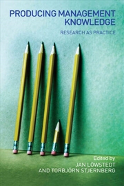 Buy Producing Management Knowledge