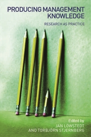 Buy Producing Management Knowledge