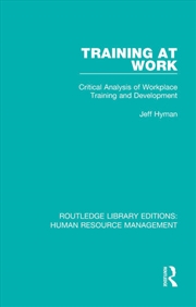 Buy Training at Work