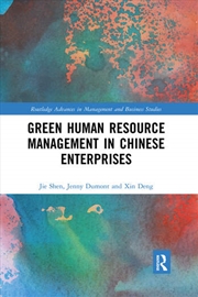 Buy Green Human Resource Management in Chinese Enterprises