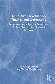 Buy Extinction Governance, Finance and Accounting