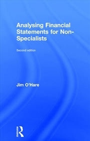 Buy Analysing Financial Statements for Non-Specialists