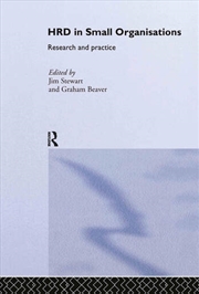 Buy Human Resource Development in Small Organisations