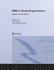 Buy Human Resource Development in Small Organisations