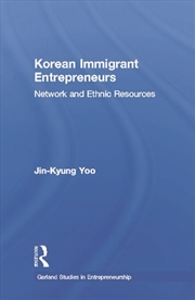Buy Korean Immigrant Entrepreneurs