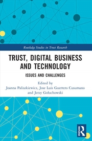 Buy Trust, Digital Business and Technology