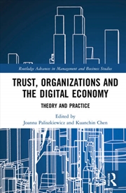 Buy Trust, Organizations and the Digital Economy