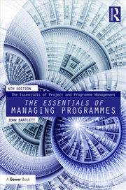 Buy The Essentials of Managing Programmes