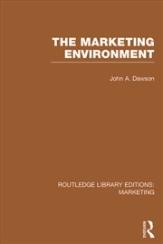 Buy The Marketing Environment (RLE Marketing)