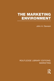 Buy The Marketing Environment (RLE Marketing)