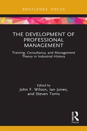 Buy The Development of Professional Management