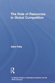 Buy The Role of Resources in Global Competition