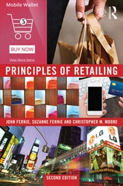 Buy Principles of Retailing