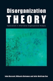 Buy Disorganization Theory