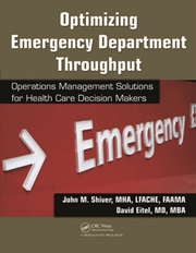 Buy Optimizing Emergency Department Throughput