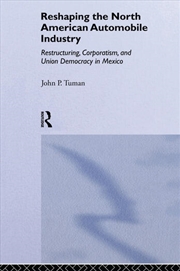 Buy Reshaping the North American Automobile Industry