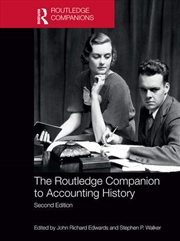 Buy The Routledge Companion to Accounting History