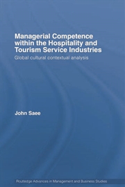Buy Managerial Competence within the Hospitality and Tourism Service Industries