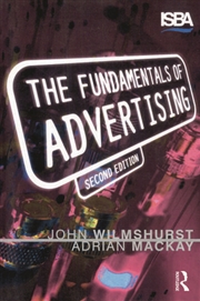 Buy Fundamentals of Advertising