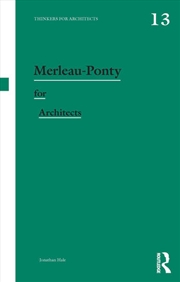 Buy Merleau-Ponty for Architects