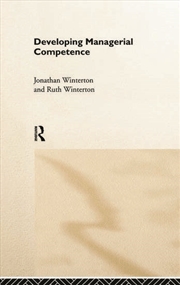 Buy Developing Managerial Competence