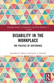 Buy Disability in the Workplace