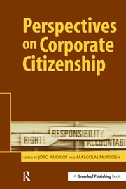 Buy Perspectives on Corporate Citizenship