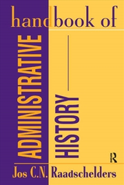 Buy Handbook of Administrative History